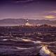 Race Rocks Lighthouse beautiful dramatic sunset scenery Vancouver Isla... (thumbnail)