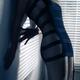 Edgy high-tech modern fashion photo of a woman in stripy underwear wit... (thumbnail)