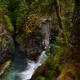 Beautiful waterfall at Little Qualicum Falls Provincial Park Vancouver... (thumbnail)