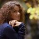 Candid natural portrait of young woman cute smiling expression on her... (thumbnail)