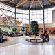 People in waiting lounge of Victoria International Airport Canada... (thumbnail)