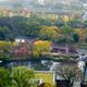 Osaka Castle Park canal with boats Gokurakubashi bridge over the moat... (thumbnail)