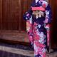 Kimono on mannequin at kimono rental store in Kyoto Japan... (thumbnail)