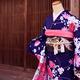 Japanese kimono on mannequin at a store in Kyoto Japan... (thumbnail)