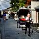 Japanese rickshaw on an old street in Kyoto Japan... (thumbnail)