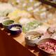 Japanese Tsukemono pickles samples on store display in Kyoto... (thumbnail)