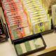 Koshihikari raw unbaked matcha flavoured Yatsuhashi treats in Kyoto co... (thumbnail)