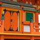 Architectural detail of Sanjunoto Kiyomizu-dera pagoda painted in brig... (thumbnail)