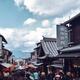 Crowded with tourists Matsubara dori street near Kiyomizu-dera in Kyot... (thumbnail)