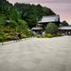 Tofukuji temple Kaizando hall with geometrical Zen garden and a tradit... (thumbnail)
