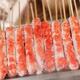 Grilled crab meat skewers Japanese street food at a food stall... (thumbnail)