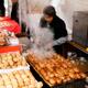Bacon wrapped rice balls Nikumaki Onigiri Japanese street food in Kyot... (thumbnail)
