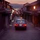 Early morning taxi cab on Matsubara dori empty street in Kyoto before... (thumbnail)