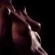 Art nude body parts closeup of a sexy woman body stomach and breasts o... (thumbnail)