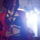 Sensual portrait of a sexy young woman taking off her suit jacket reve... (thumbnail)