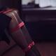 Woman with her sexy legs tied with a red bondage rope wearing black sh... (thumbnail)