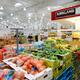 Fruits and groceries at Costco Wholesale warehouse store food section... (thumbnail)