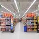 Grocery aisles at Walmart store food section... (thumbnail)