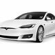 Tesla Model S white luxury electric car... (thumbnail)