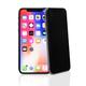 Two Apple iPhone X smartphones one leaning on another isolated on whit... (thumbnail)
