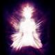 Woman meditating with glowing Qi ethereal energy emanating from her bo... (thumbnail)