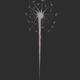 Ladybug on a dandelion abstract Zen painting illustration design on da... (thumbnail)