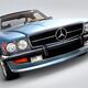 Light Blue Mercedes-Benz 450SL... (thumbnail)