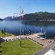 Port Alberni Harbour Quay panoramic view of Alberni Inlet Canada... (thumbnail)