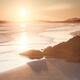 Beautiful sunset scenery of Pacific Rim National Park beach in Tofino... (thumbnail)
