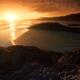 Sunset scenery at Tofino Pacific Rim National Park Long Beach... (thumbnail)