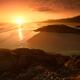 Beautiful scenery in dramatic sunset light at Tofino Pacific Rim Natio... (thumbnail)