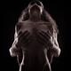 Fine art nude portrait of a couple making love Tantric sexuality conce... (thumbnail)