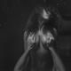 Couple making love behind a wet window with raindrops on it Artistic n... (thumbnail)