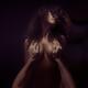 Art nude portrait of a couple making love Man hands covering woman bre... (thumbnail)