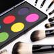 Make-up palette and brushes... (thumbnail)