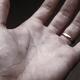 Male hand open palm closeup... (thumbnail)