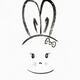 Cute kawaii bunny girl with a bow illustration... (thumbnail)