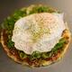 Okonomiyaki traditional Japanese cuisine in a Kyoto restaurant... (thumbnail)