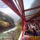 People taking pictures of Hozukyo Ravine scenery on Sagano Romantic tr... (thumbnail)