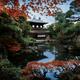 Kannonden hall with a pond in autumn scenery of Ginkaku-ji Temple of S... (thumbnail)