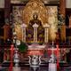Beautiful ancient Buddha statue in Butsuden Hall of Daitoku-ji Buddhis... (thumbnail)