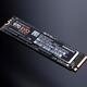 V-NAND M.2 M2 1TB SSD drive Samsung 970 EVO isolated on black... (thumbnail)