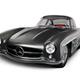 1955 Mercedes-Benz 300SL Gullwing Coupe grey luxury retro car isolated... (thumbnail)