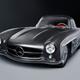 1955 Mercedes-Benz 300SL Gullwing Coupe gray luxury retro car... (thumbnail)