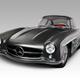 1955 Mercedes-Benz 300 SL Gullwing Coupe grey luxury retro car... (thumbnail)