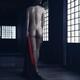 Sensual art nude photo of Japanese woman undressed in a dark house her... (thumbnail)