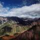 Mount Kasa and Mt Nuketo peaks view Japan Hida Mountains autumn scener... (thumbnail)