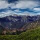 Panoramic landscape view from Hotaka mountain Japan Hida Mountains Nor... (thumbnail)