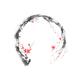 Artistic Ensō Infinity circle sumi-e design in the form of sakura bra... (thumbnail)
