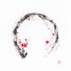 Original sumi-e painting of Enso symbol of Mindfulness and Enlightenme... (thumbnail)